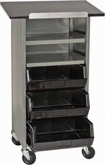 Lockwood Mfg. - 24 Inches Wide x 44 Inches High x 16 Inches Deep Portable Multi-Task Stand - Without Door - Americas Industrial Supply