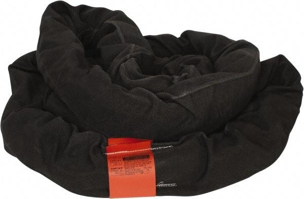 Lift-All - 8' Long x 5-1/4" Wide, 90,000 Lb Vertical Capacity, Polyester Web Sling - 72,000 Lb Choker Capacity, 3-5/8" Diam Chain, Black - Americas Industrial Supply