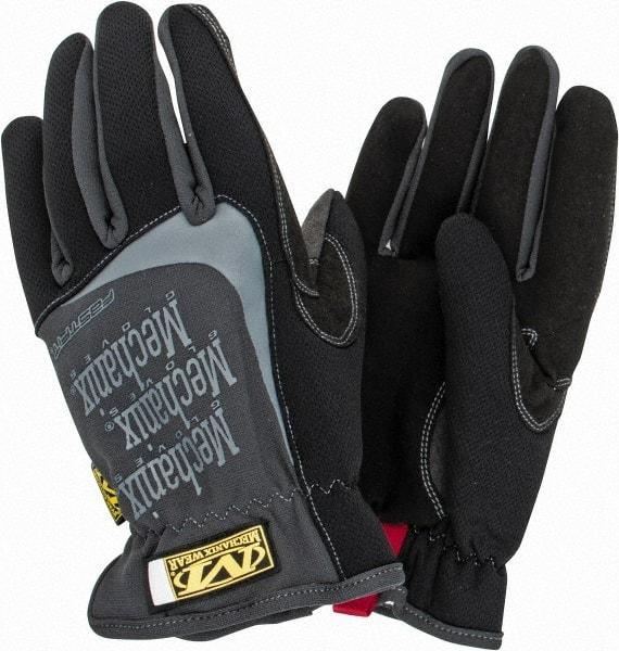 Mechanix Wear - Size XL (11) Synthetic Leather General Protection Work Gloves - For Mechanic's & Lifting, Uncoated, Slip-On Cuff, Full Fingered, Black, Paired - Americas Industrial Supply