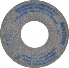 Norton - 12" Diam x 5" Hole x 1-1/2" Thick, H Hardness, 46 Grit Surface Grinding Wheel - Aluminum Oxide, Type 5, Coarse Grade, 2,070 Max RPM, Vitrified Bond, One-Side Recess - Americas Industrial Supply
