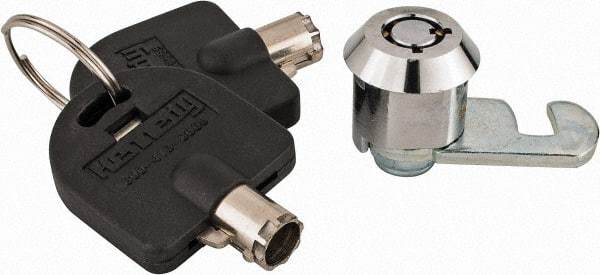 Kennedy - Tool Box Steel Tubular Lock/Key Set - For Machinist's & Mechanic's Chests - Americas Industrial Supply