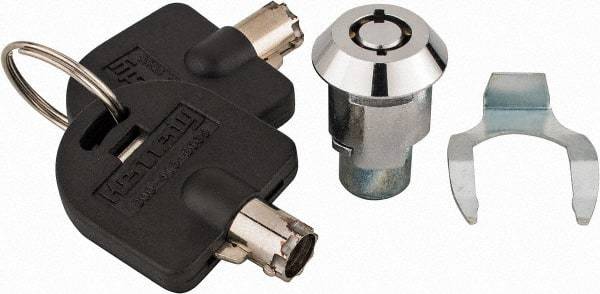 Kennedy - Tool Box Steel Tubular Lock/Key Set - For Roller Cabinets - Americas Industrial Supply