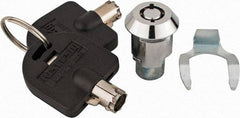 Kennedy - Tool Box Steel Tubular Lock/Key Set - For Roller Cabinets - Americas Industrial Supply