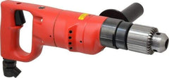 Sioux Tools - 1/2" Keyed Chuck - D-Handle with Side Handle, 550 RPM, 14.16 LPS, 30 CFM, 1 hp - Americas Industrial Supply