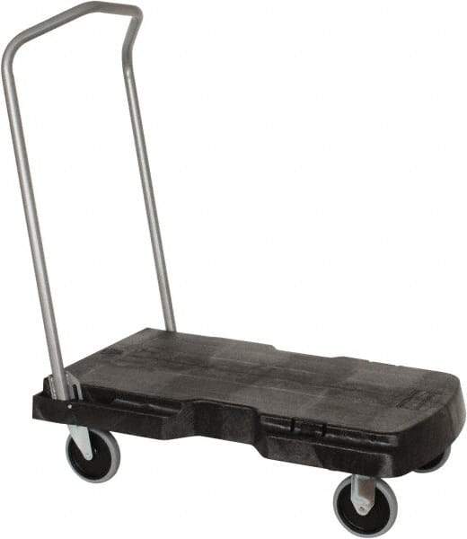 Rubbermaid - 500 Lb Capacity Platform Truck - Structural Foam Deck, 20-1/2" OAW - Americas Industrial Supply