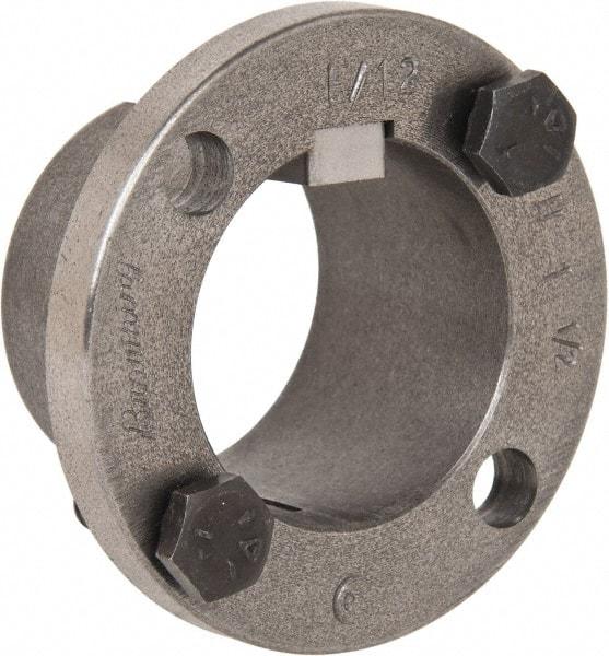 Browning - 1-1/2" Bore, 3/8" Wide Keyway, 3/16" Deep Keyway, H Sprocket Bushing - 1.57 to 1-5/8" Outside Diam, For Use with Split Taper Sprockets & Sheaves - Americas Industrial Supply