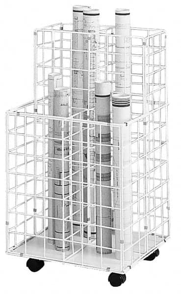 Safco - Roll File Storage Type: Roll Files Number of Compartments: 4.000 - Americas Industrial Supply