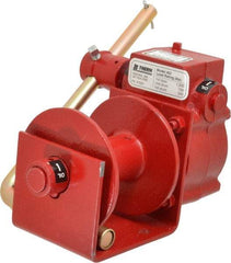 THERN - 1000/400 Lbs. Load Limit Worm Gear Hand Winch - 1,000 Lbs. Line Pull Capacity, 34 Lbs. Force to Lift 1,000 Pounds, 3/16 inch Cable Diameter - Americas Industrial Supply