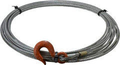 Lift-All - 1/4" Diameter x 50' Length Winch Cable - Americas Industrial Supply