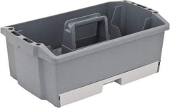 Flambeau - 12 Compartment 1 Tray Utility Tool Box - 13-3/4" Wide x 9" Deep x 4" High, Copolymer Resin, Gray - Americas Industrial Supply