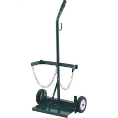 Harper Trucks - 39-1/2" OAH Hand Truck - Single Grip Handle, Semi-Pneumatic Wheels - Americas Industrial Supply