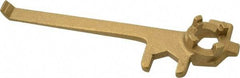 Value Collection - Bronze Drum Plug Wrench - For Use with Most Drum Plugs and Flammable Substances - Americas Industrial Supply