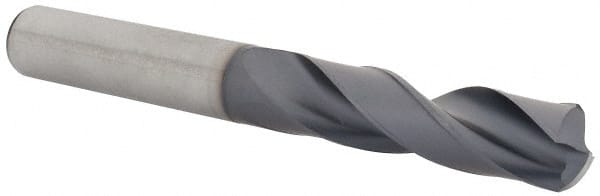 Kennametal - 12mm 140° Spiral Flute Solid Carbide Screw Machine Drill Bit - Americas Industrial Supply
