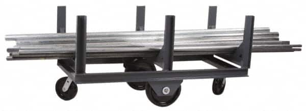 Made in USA - 10,000 Lb Capacity Bar Cradle Truck - 28" OAW - Americas Industrial Supply