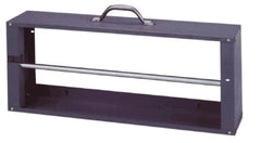 Durham - 1 Cylinder, Gray Wire Spool Rack - 26-1/8" Wide x 10-3/8" High x 6" Deep - Americas Industrial Supply