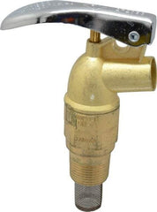 Value Collection - 3/4" NPT Zinc Rigid Drum Faucet - FM Approved, External Arrester, Self Closing - Americas Industrial Supply