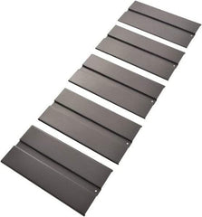 Edsal - 60" Wide, Open Shelving Ribbed Steel Decking - 36" Deep, Use with Edsal System II - Americas Industrial Supply