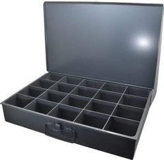 Durham - 20 Compartment Small Steel Storage Drawer - 18 Inches Wide x 12 Inches Deep - Americas Industrial Supply