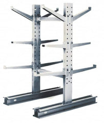 Made in USA - 12 Inches Long, Heavy Duty, Incline Arm - With Lip, 3,000 Lb. Load Limit - Americas Industrial Supply