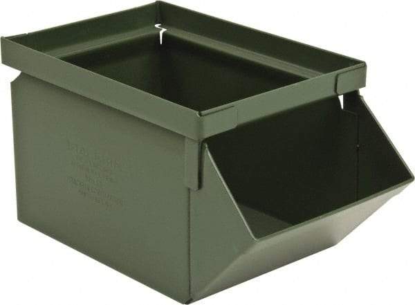 Stackbin - Size 0, Open End Bin - 8" Long x 4-1/2" Wide x 4-1/2" High, 6" Bottom Length - Americas Industrial Supply