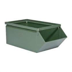 Stackbin - Size 2, Open End Bin - 15-1/2" Long x 7-1/2" Wide x 6" High, 12-1/4" Bottom Length - Americas Industrial Supply