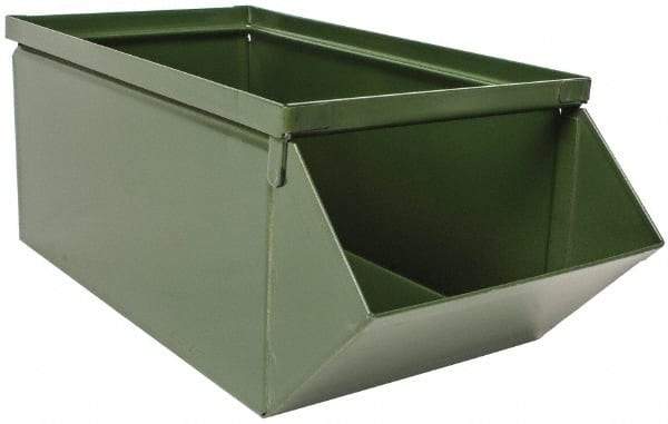 Stackbin - Size 3, Open End Bin - 18-3/4" Long x 9" Wide x 7-1/2" High, 14-3/4" Bottom Length - Americas Industrial Supply