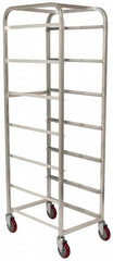 Win-Holt - 19" Wide x 27" Long x 71" High Tote Cart - 6 Slot, 6 Tote, Aluminum - Americas Industrial Supply