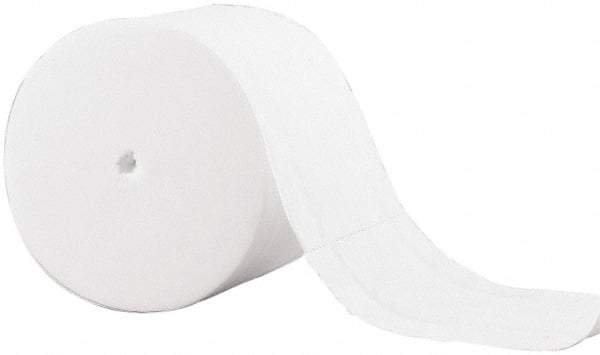 Kleenex - 4" Sheet Width, Coreless Roll Toilet Tissue - 800 Sheets per Roll, 2 Ply, White, Recycled Fiber - Americas Industrial Supply
