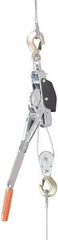 Mini-Mule - 2,000 Lb Lifting Capacity, 12' Lift Height, Lever Hoist - Made from Wire Rope - Americas Industrial Supply