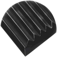 Wearwell - 75 Ft. Long x 3 Ft. Wide, Vinyl Surface, Ribbed Entrance Matting - 1/4 Inch Thick, Indoor, Heavy Traffic, Vinyl, Black, Series 305 - Americas Industrial Supply