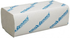 PRO-SOURCE - 1 Ply White Multi-Fold Paper Towels - 9" Wide - Americas Industrial Supply