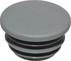 Kee - 1" Pipe, Plastic Plug Pipe Rail Fitting - Gray - Americas Industrial Supply