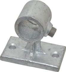 Kee - 3/4" Pipe, Malleable Iron Rail Support Pipe Rail Fitting - Galvanized Finish - Americas Industrial Supply