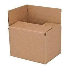 Made in USA - 6" Wide x 8" Long x 6" High Corrugated Shipping Box - Brown, 200 Lb Capacity - Americas Industrial Supply