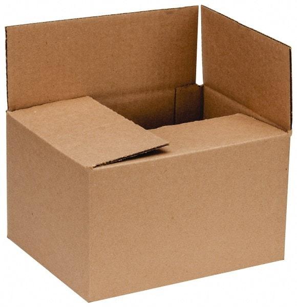 Made in USA - 8" Wide x 10" Long x 6" High Corrugated Shipping Box - Brown, 200 Lb Capacity - Americas Industrial Supply