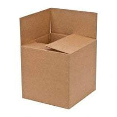 Made in USA - 18" Wide x 18" Long x 18" High Corrugated Shipping Box - Brown, 200 Lb Capacity - Americas Industrial Supply