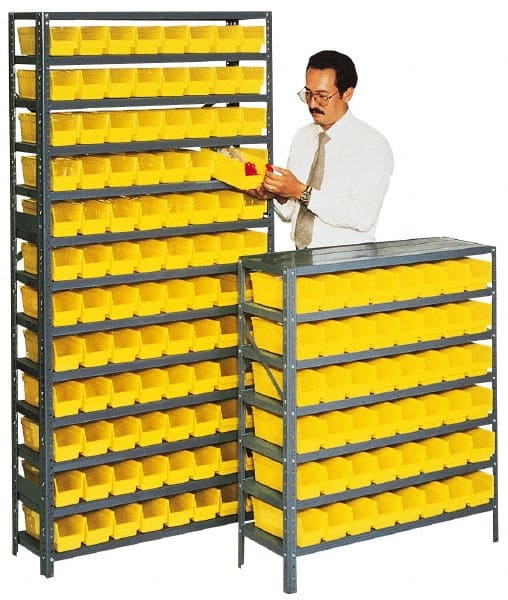 Edsal - 72 Bin Bin Shelving Unit with Drawers - Americas Industrial Supply