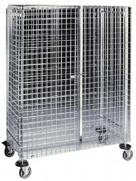 Metro - 2 Shelf Wire Shelving Unit - 38-7/8" Wide x 26-15/16" Deep x 66-15/16" High, - Americas Industrial Supply