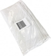 PRO-SOURCE - 19 Inch Long x 16 Inch Wide Virgin Cotton Utility Towels - White, Terry Cloth, Medium Lint, 12 Sheets per Pack, Bag - Americas Industrial Supply