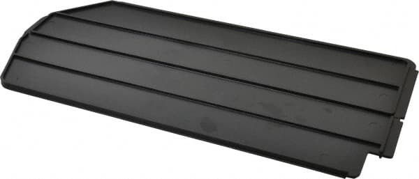 Akro-Mils - 14.8" Wide x 4.4" High, Black Bin Divider - Use with 30240, 30250 - Americas Industrial Supply