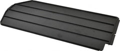 Akro-Mils - 14.8" Wide x 4.4" High, Black Bin Divider - Use with 30240, 30250 - Americas Industrial Supply