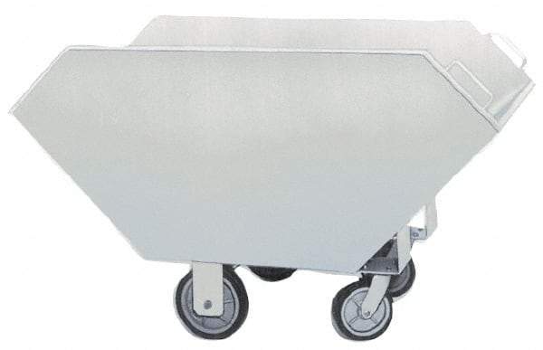 Valley Craft - 22.2 Cu Ft, Steel Chip Truck - 30" Wide x 68" Long x 40" High - Americas Industrial Supply