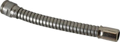 Justrite - Stainless Steel Flexible Drum Faucet Extension - 6" Long Extension - Americas Industrial Supply