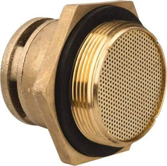 Justrite - Drum Vents Type: Vertical Drum Vent Material: Brass - Americas Industrial Supply