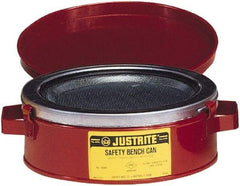 Justrite - Safety Bench Cans & Dip/Wash Tanks Type: Bench Can Capacity (Qt.): 1.00 - Americas Industrial Supply