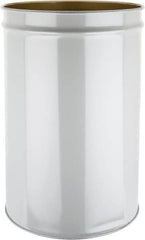 Justrite - 55 Gallon Fire Resistant Steel Drum - 23-3/4 Inch Outside Diameter, 34-1/2 Inch High - Americas Industrial Supply