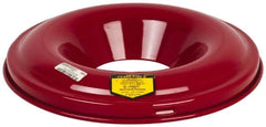 Justrite - Fire Resistant Steel Head - 15-1/8 Inch Outside Diameter, 12 and 15 Gallon Complete Drum, 5-1/4 Inch Opening Diameter, FM and UL Standards - Americas Industrial Supply