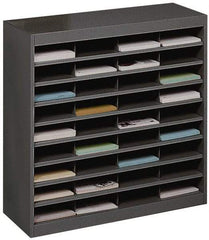 Safco - Deluxe Document Organizer - 36 Compartments, 9" Wide x 3" High x 12-1/4" Deep Compartment - Americas Industrial Supply