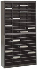 Safco - Deluxe Document Organizer - 72 Compartments, 9" Wide x 3" High x 12-1/4" Deep Compartment - Americas Industrial Supply