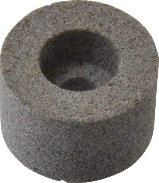 Norton - 60 Grit Aluminum Oxide Type 5 Internal Grinding Wheel - 1-1/2" Diam x 3/8" Hole x 1" Thick, 21,645 Max RPM, Type 5 Medium Grade, K Hardness, Vitrified Bond, No Recess - Americas Industrial Supply